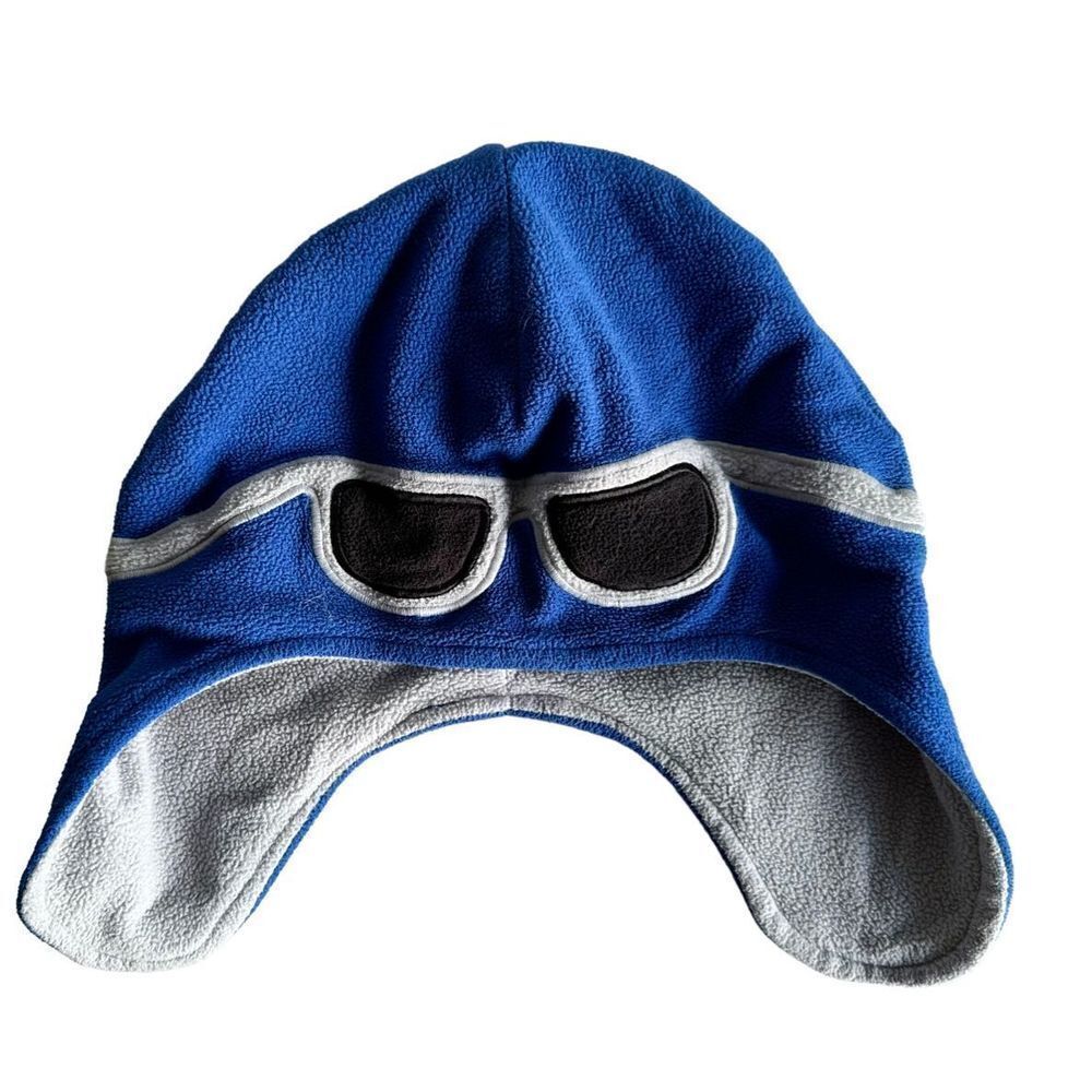 Kids “Goggles” Fleece Beanie, Size 2-4Y